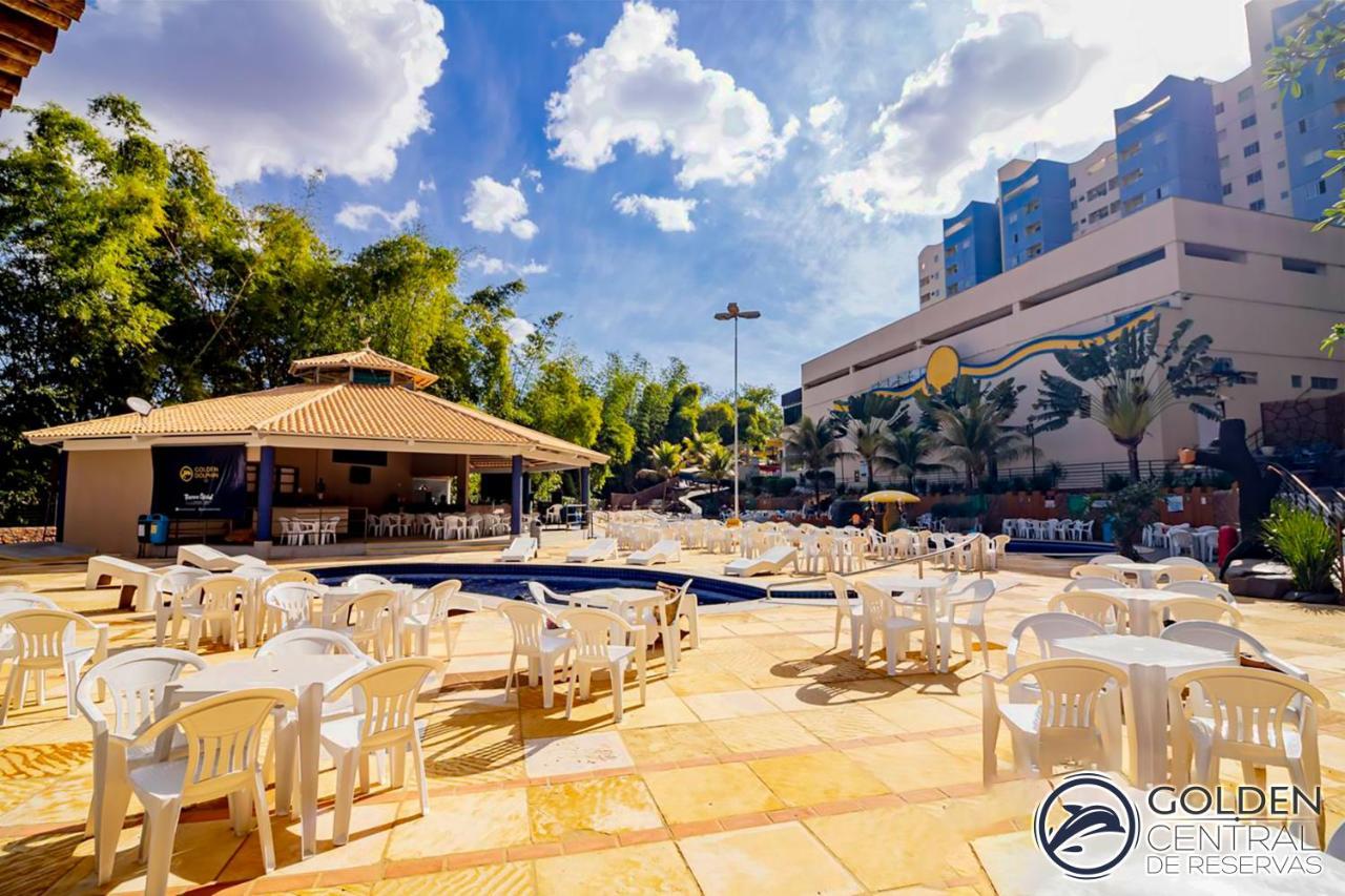 Golden Dolphin Grand Hotel - Suite Pool Caldas Novas Exteriör bild