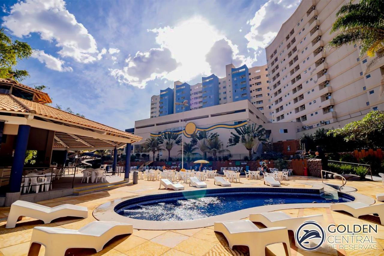 Golden Dolphin Grand Hotel - Suite Pool Caldas Novas Exteriör bild