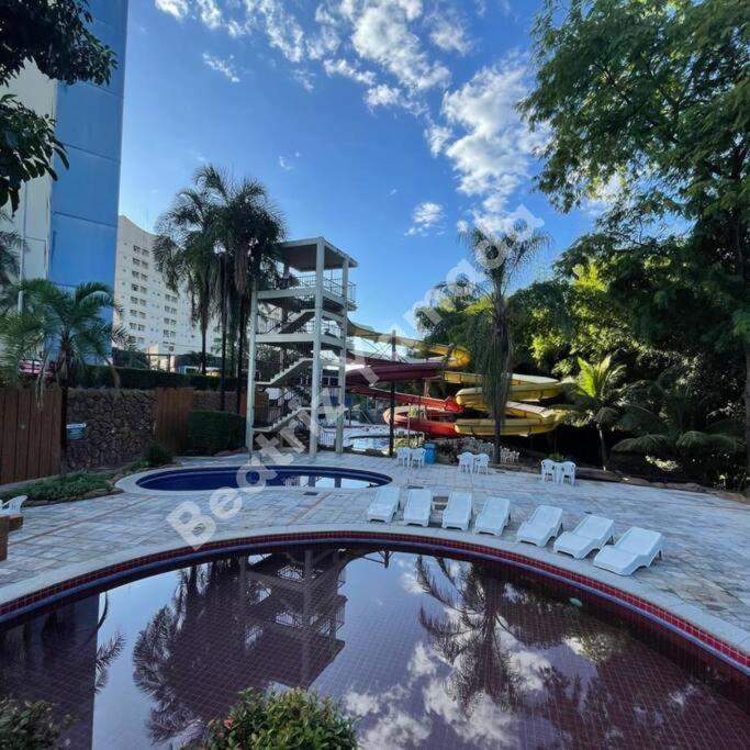 Golden Dolphin Grand Hotel - Suite Pool Caldas Novas Exteriör bild