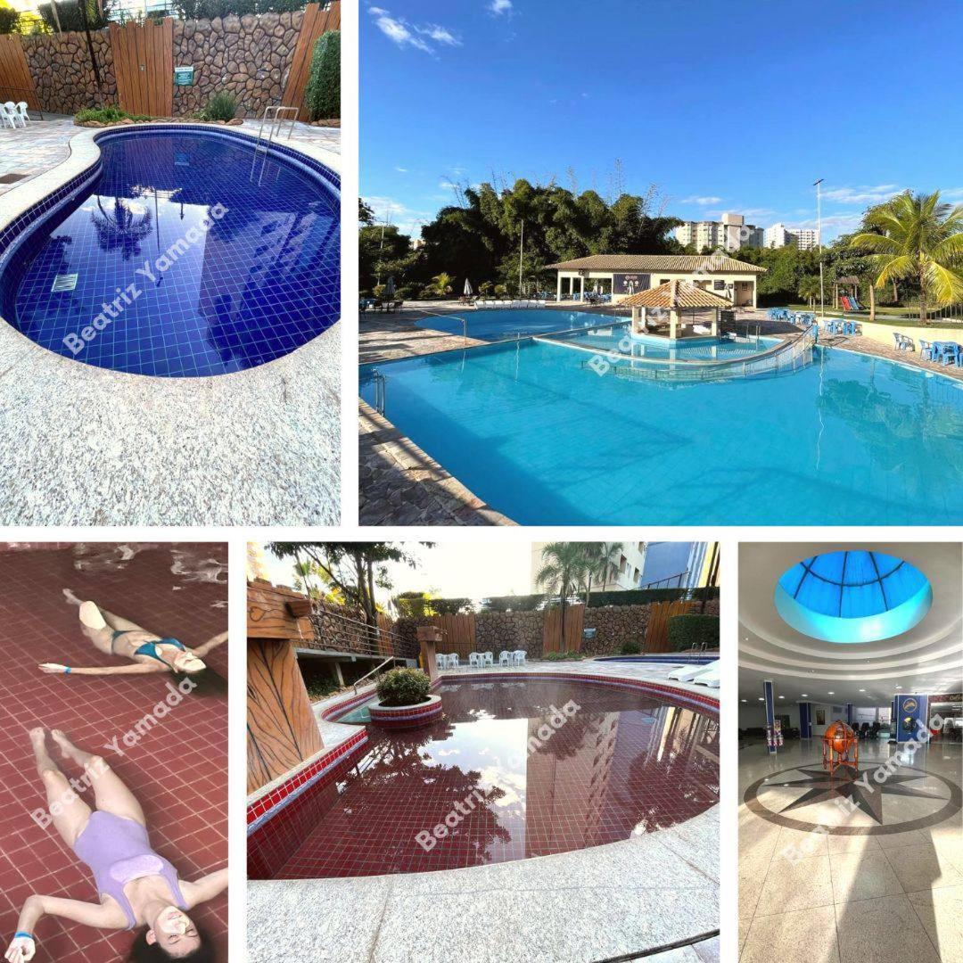 Golden Dolphin Grand Hotel - Suite Pool Caldas Novas Exteriör bild